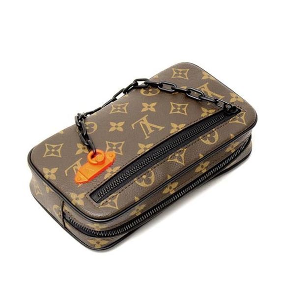 Louis Vuitton Monogram Solar Ray Pochette Volga Second Bag Clutch Bag - Picture 5 of 8